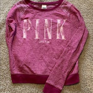 Pink sweatshirt